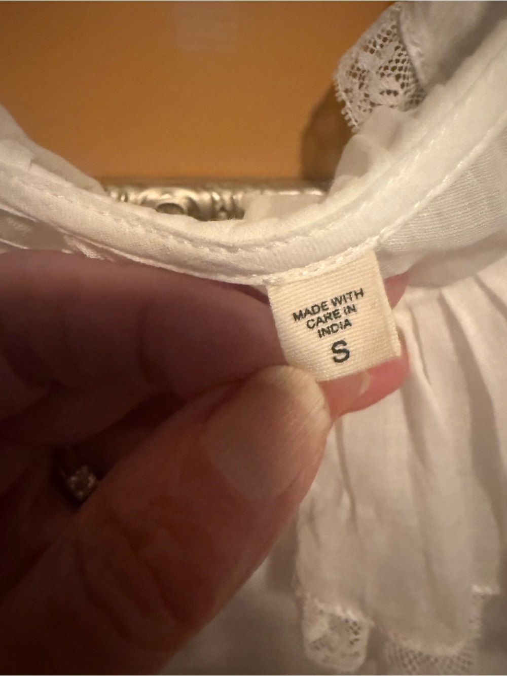 RARE SAMARA WHITEbRAMIE BLOUSE SZ.S FIRM PRICE. NEW WITHOUT TAGS - Picture 6 of 8